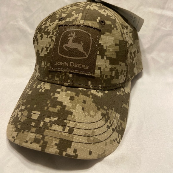 John Deere Velcro Dad Hat - Picture 1 of 1